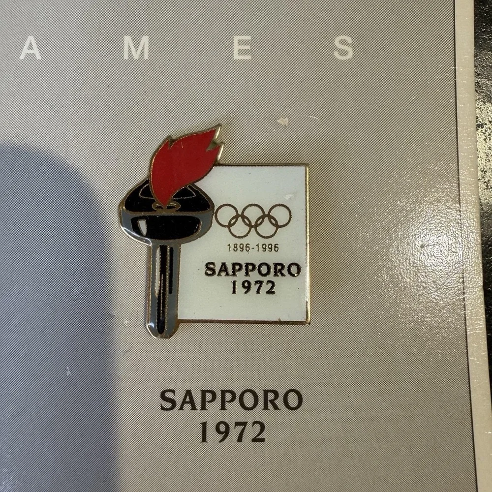 Commemorative Enameled Summer & Winter Olympic Games Pins 6 Pieces Issued 1996